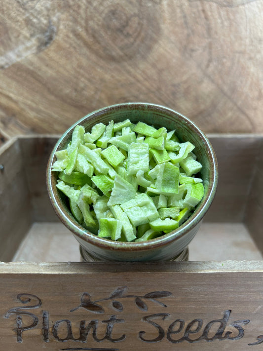 Green Peppers - Freeze Dried